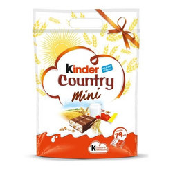 Продуктови Категории Шоколади Kinder Coountry mini  70 бр.